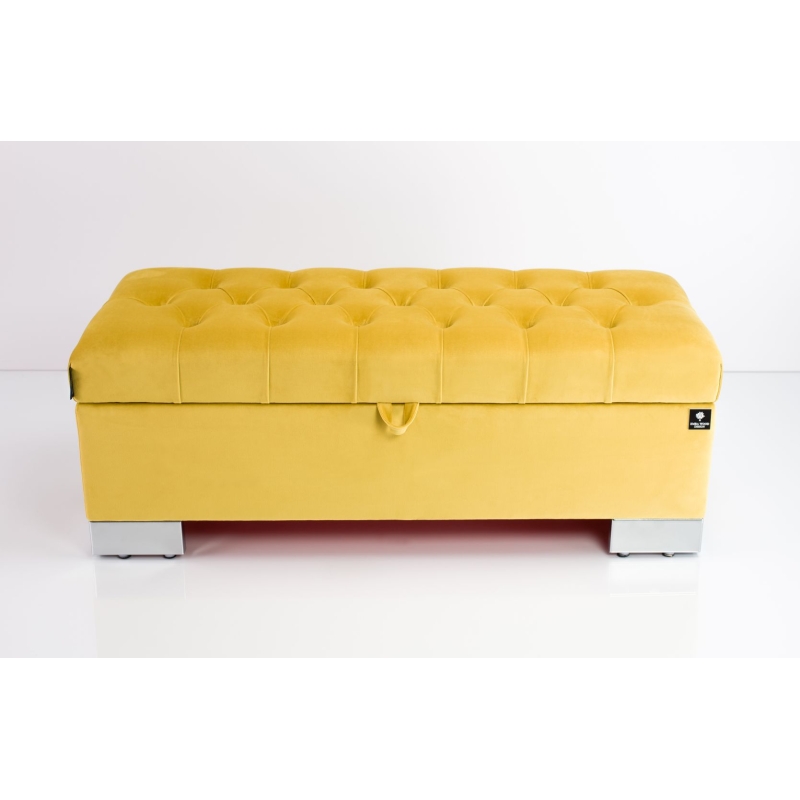 Tufted Storage Bench